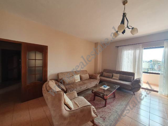 Two bedroom apartment for rent close to Tirana Center.

It is situated on the 8-th floor of a new 